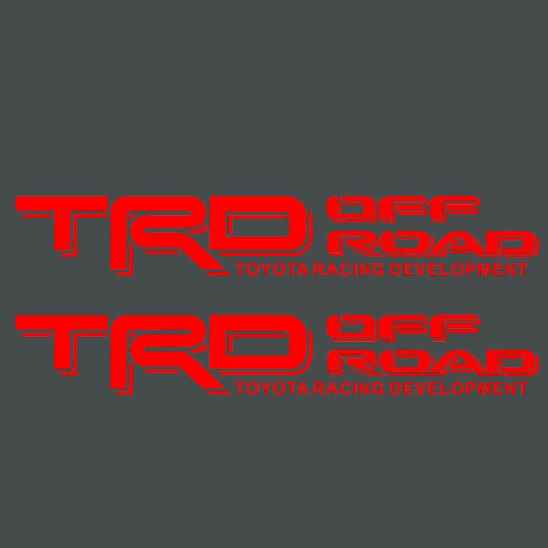 Custom TRD Off Road Sticker for Toyota Tundra - Personalized Car Body Decoration