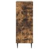 Sideboard Smoked Oak 33 x 34.5 x 89.5 cm Particleboard