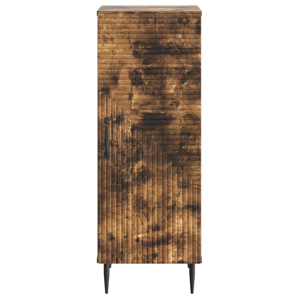 Sideboard Smoked Oak 33 x 34.5 x 89.5 cm Particleboard