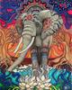 5D Diamond Painting Elephant Full Drill Square Needlework Diamond Embroidery Full Set Animal Diamond Mosaic Cross Stitch Craft Kit Home Decor