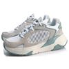 Li Ning Breathable Low top Casual Shoes Women's Light Gray Green AGCQ062-3