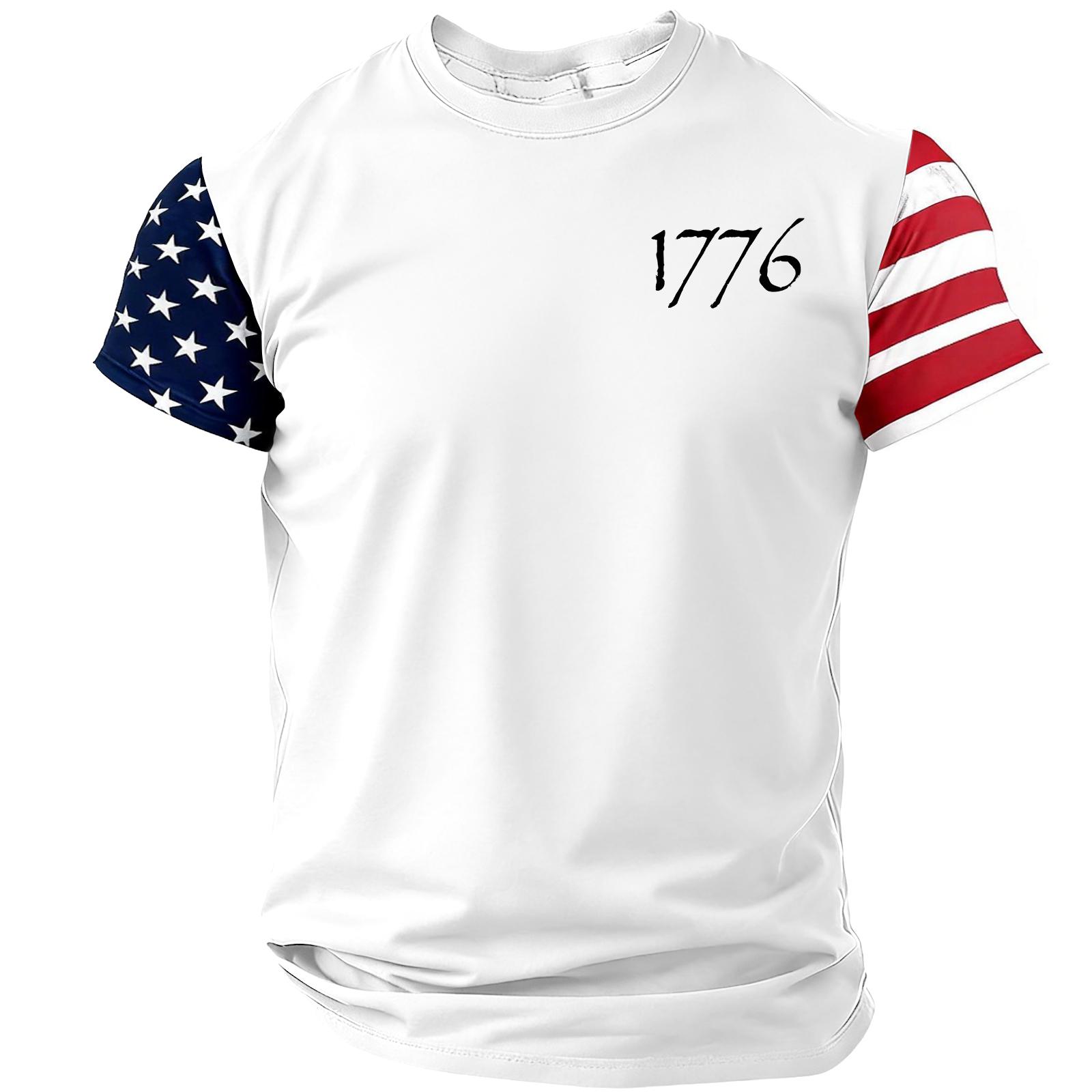 

Men s Casual Round Neck Lightweight Breathable Short-Sleeve Top XL білий