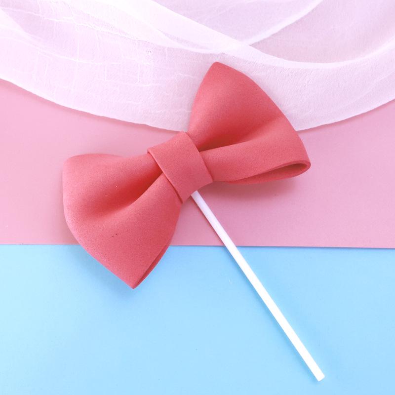 Internet Celebrity Bow Cake Topper - Birthday Cake Decoration