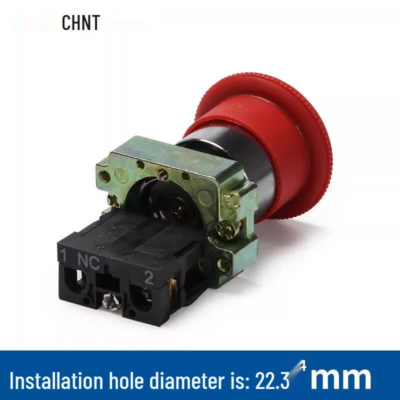 CHNT Emergency Stop Mushroom Button Switch