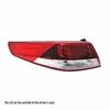 Compatible with Kia K5 2016-2018 Rear Tail Light Assembly, LED Anti-Collision Warning Light, High-End & Low-End Models