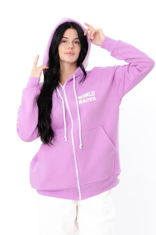 Bluza z kapturem (damskie) Zima 3357-025-33 HC