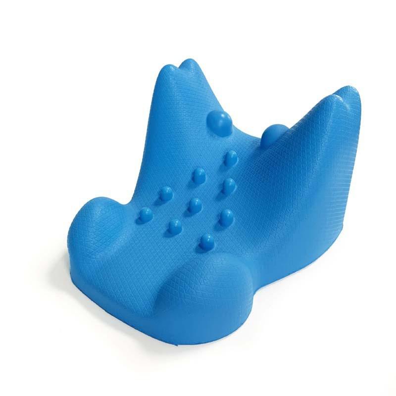 PU самоочищающаяся массажная подушка Облегчает боль в шее и улучшает сон воздействуя на акупунктурные точки головы синий 1980₽