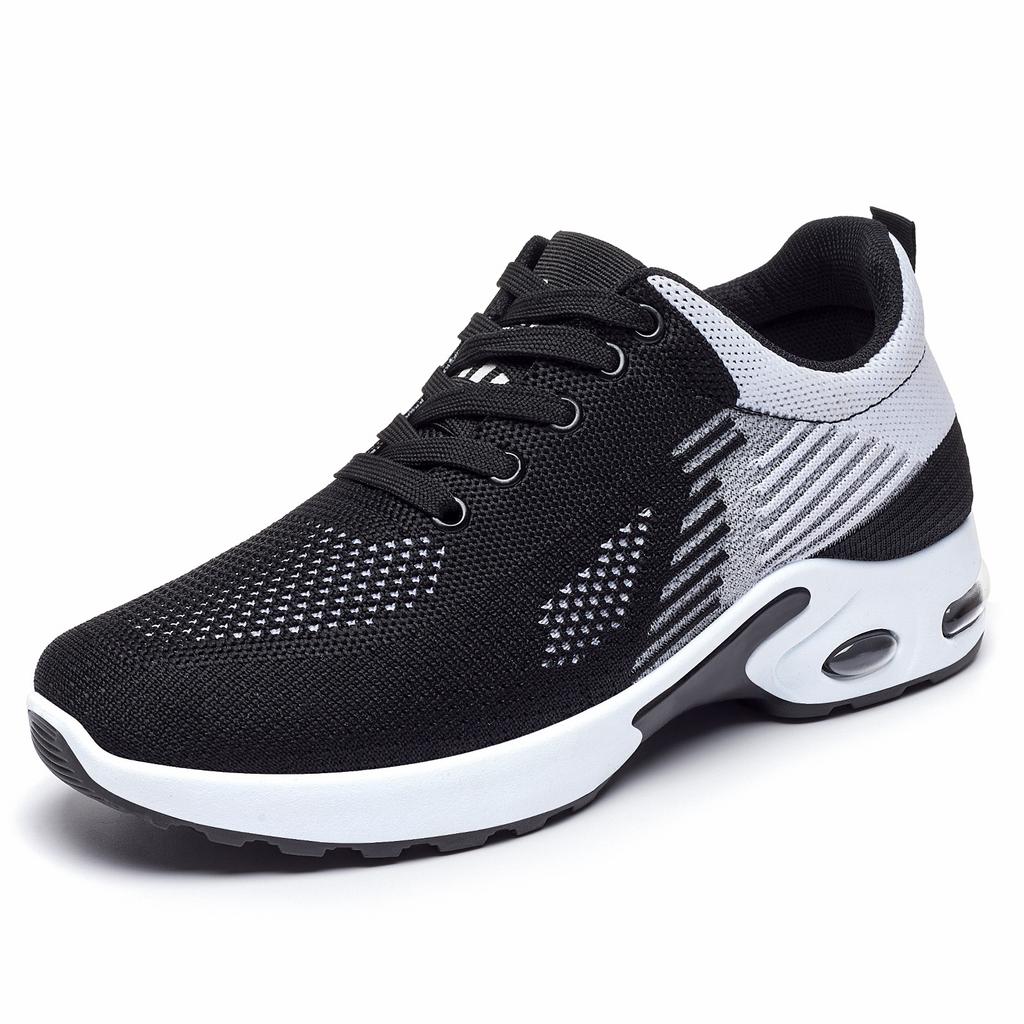 Women's Shoes Spring Women's Sports Shoes Large Size Soft-soled Running Shoes Air Cushion Shoes Oes Casual Mesh Shoes