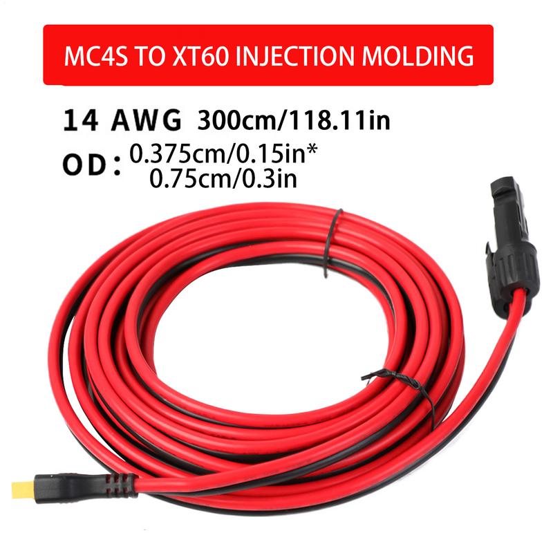 Solar Extension Cable Solar Cable Extension Consumer Electronics For Wind Energy Parts Accessories Inverter Setup Off-Grid