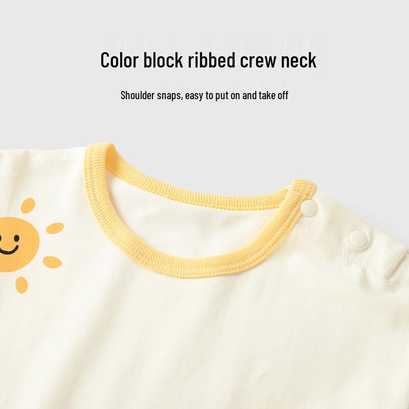 Youqi Baby Unisex Summer Short Sleeve Pants Set