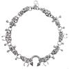 Stainless Steel Punk Choker Necklace Rivet Horseshoe Spiked Gothic Necklace  Gifts