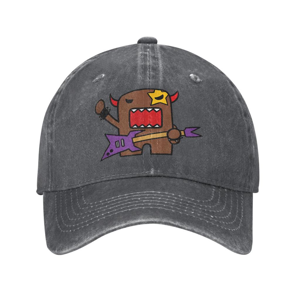 Domo Rocker Washed Baseball Cap Trendy Sun Trucker Hat Summer Men Adult Hunting Camping Baseball Caps
