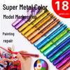 Super Gold Flash Metallic Marker Pen for Black Card, Photo Paint, DIY Albums, Graffiti, and Craft Highlights