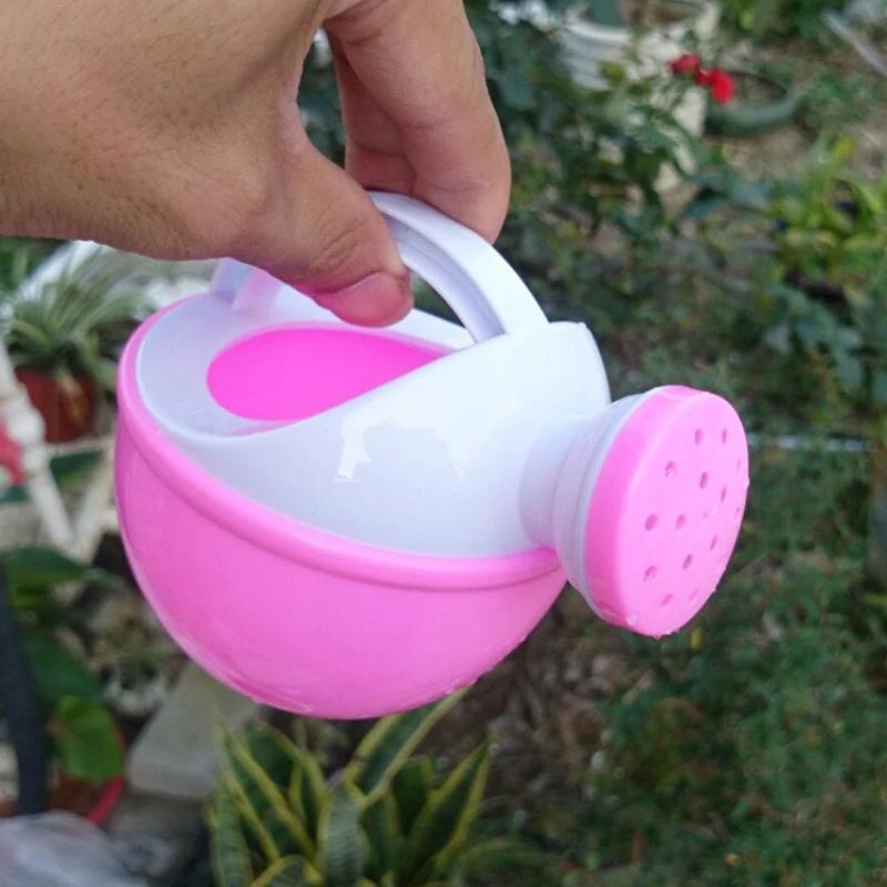 1pc Baby Bath Toy Colorful Plastic Watering Can Watering Pot Beach Toy Play Sand Shower Bath Toy For Children Kids Gift