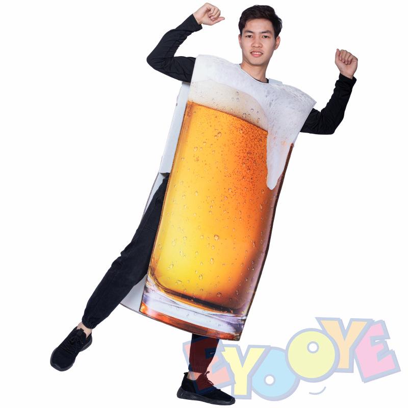 

Креативный трансграничный набор закусок: Томатное пиво мороженое, попкорн, молочный картофель фри и костюм для косплея