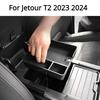 For Jetour T2 Traveler Car Central Armrest Plastics Stowing Center Console Tidying Storage Car Accessories Box Co A0B6
