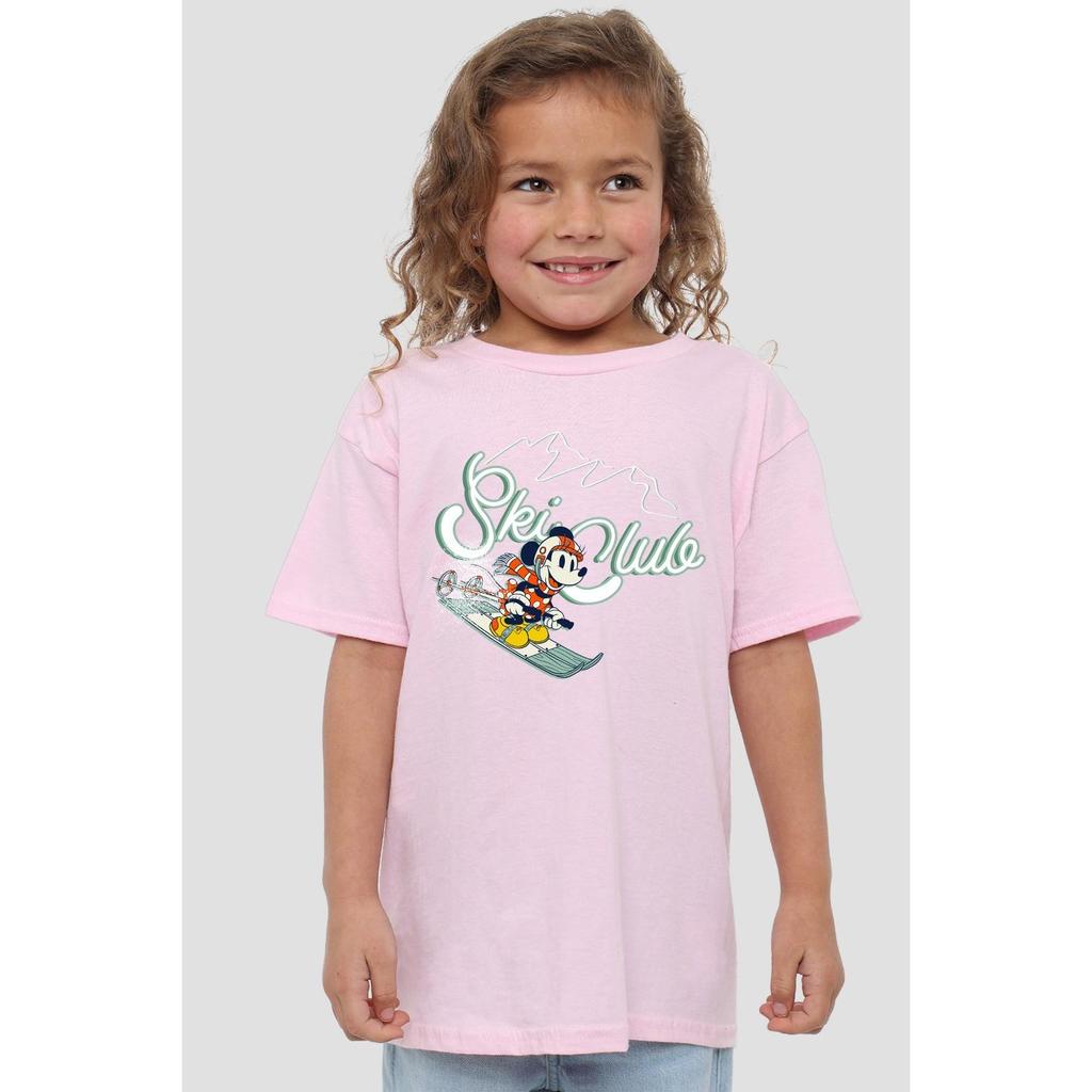 Disney Childrens/Kids Ski Club Minnie Mouse T-Shirt