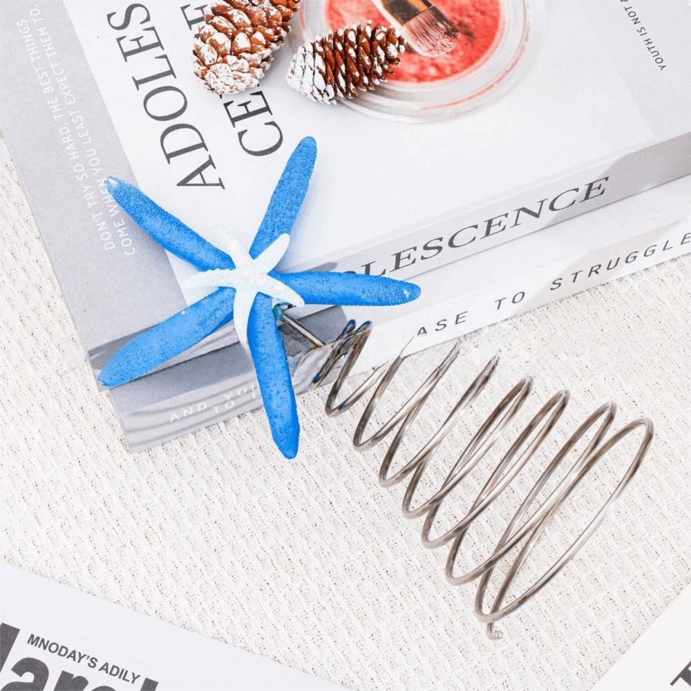 Handmad Star Treetop Decorations Collectible Starfish Treetop Ornament  Christmas Tree