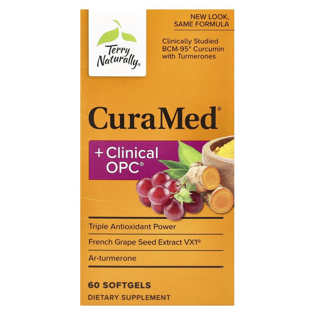 Curamed + Clinical Opc, 60 Softgels