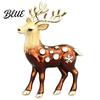 Elk Lapel Pin Christmas Reindeer Brooch Pin Rhinestone Sweater Alloy Cardigan Coat Suits Accessories Jewelry Gift for Xmas