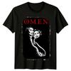 The Omen (1976) Movie Poster Inspired 100% Cotton T-shirt Mens Tees Top Retro Tee Unisex