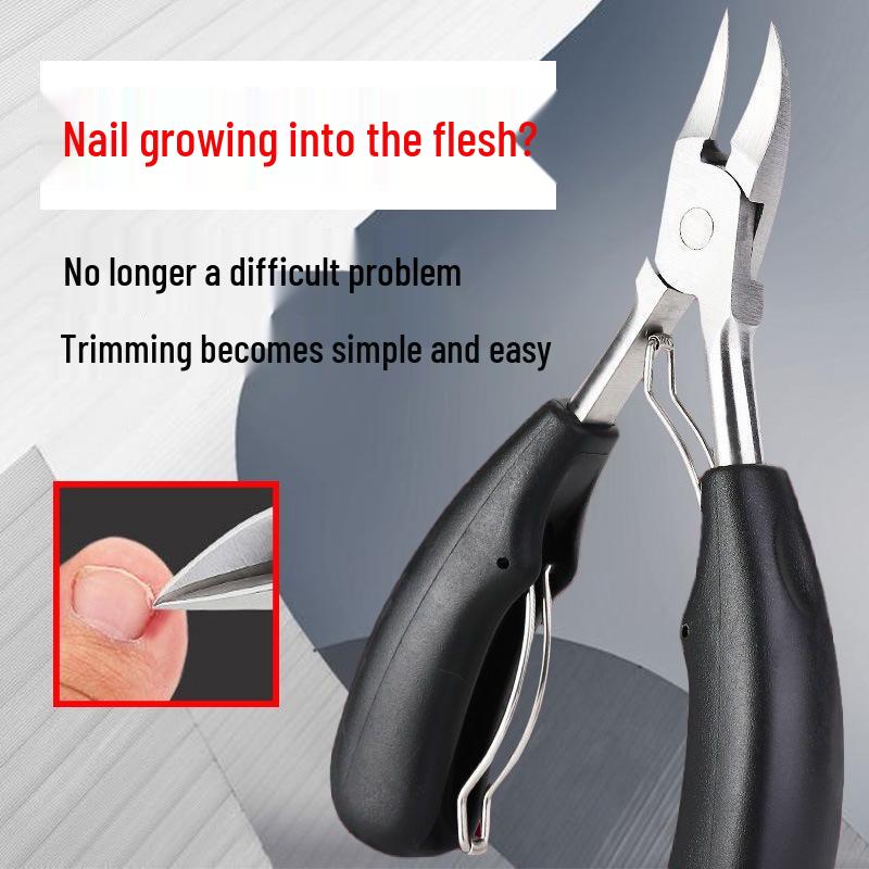 Eagle Beak Ingrown Toenail Clipper - Precision Pedicure Tool with Slanted Edge