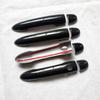 Door Handle Cover Trim for Renault Espace 4 IV MK4 Accessories Plastic Imitation Carbon Fiber