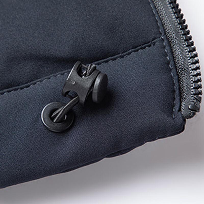 Pierre Cardin Herren Wintermantel mit abnehmbarer Kapuze