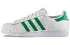 Men's Sneakers Superstar Foundation White/Green-Gold Metallic