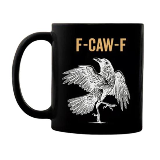 Funny Bird Ceramic Mug Large Capacity Handmade Coffee Cup Decorative Humorous Tea Mug for Home Office