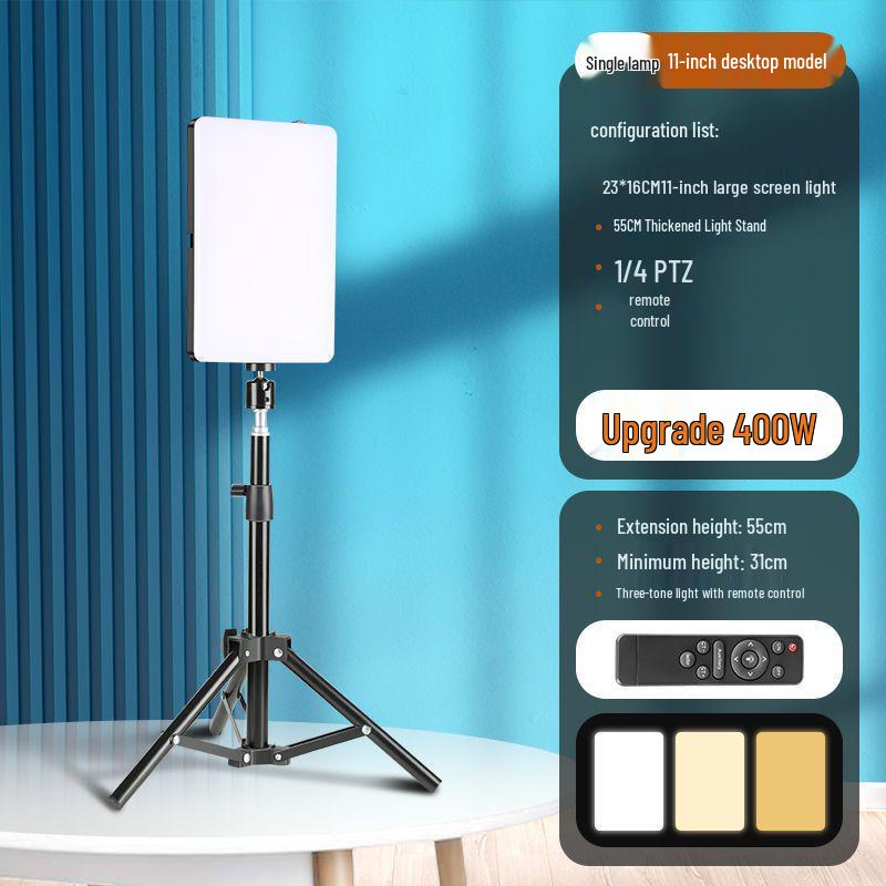 800W LED Soft Light Panel for Photography & Beauty Live Streams