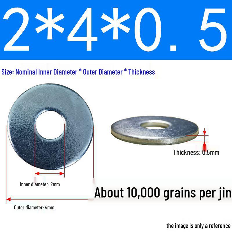 Galvanized Oversized Metal Washers M3-M60