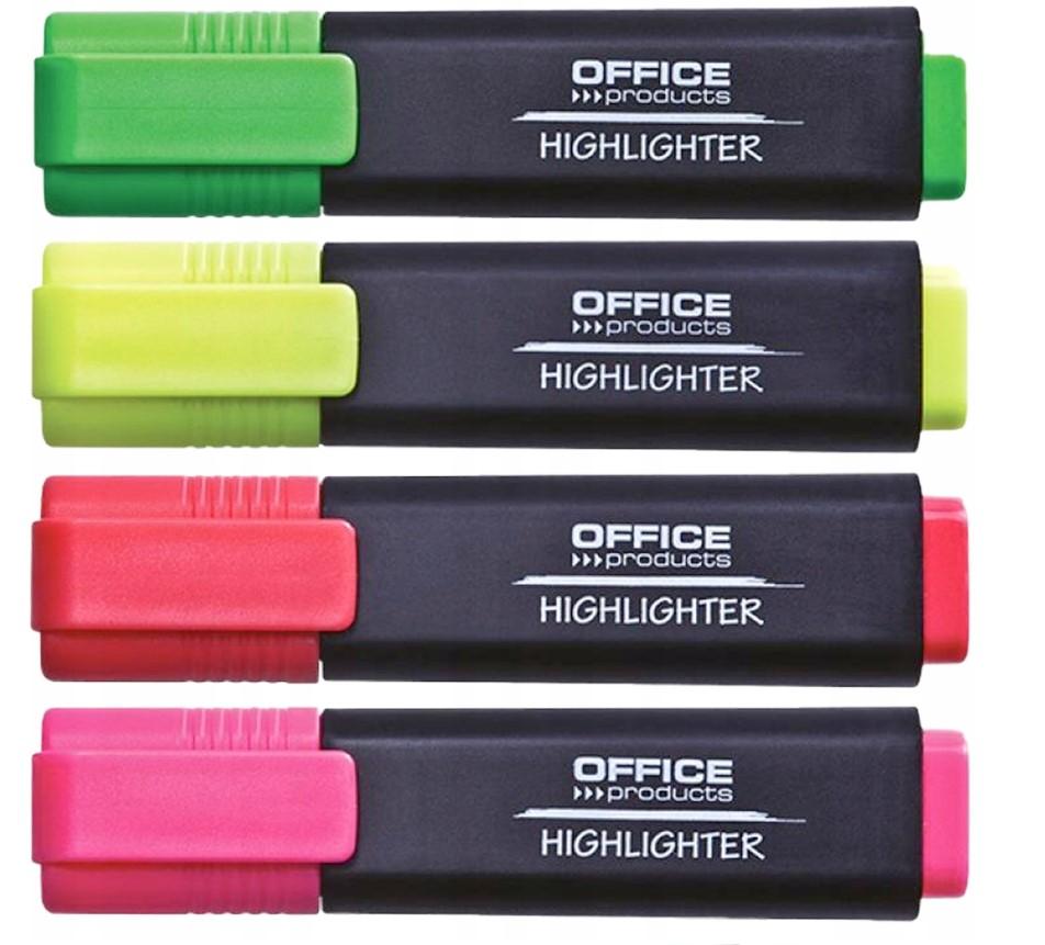 Office Products Highlighter /4 Pcs/ In Case Wb8440Wt4 '17055214-99'