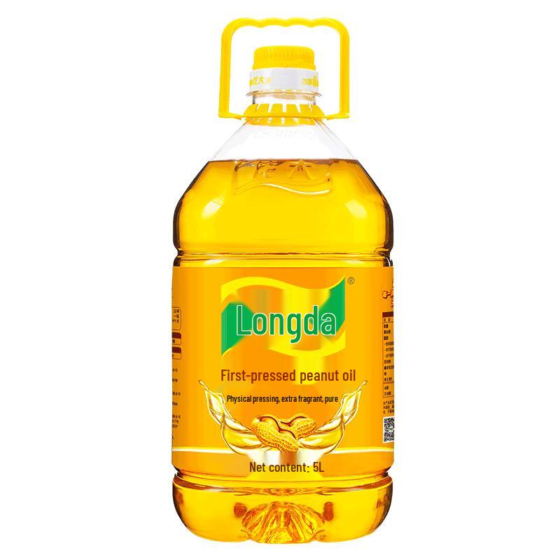 Longda First Grade Extra Fragrant Cold Pressed Peanut Oil 5L