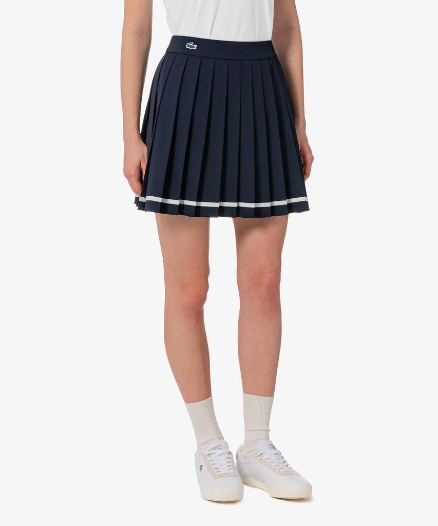 Lacoste Women'S Tennis Tape Tipping Skirt Jf231E-56G Hde
