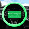New Car Universal Silicone Steering Wheel Cover Elastic Glove Cover Texture Soft Multi Auto Decoration DIY Car Accessories Tools