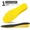 Height Increase Insoles For Men Women Invisiable Heightening Insoles Arch Support Orthopedic Insole Breathable Pads Shoe Padding