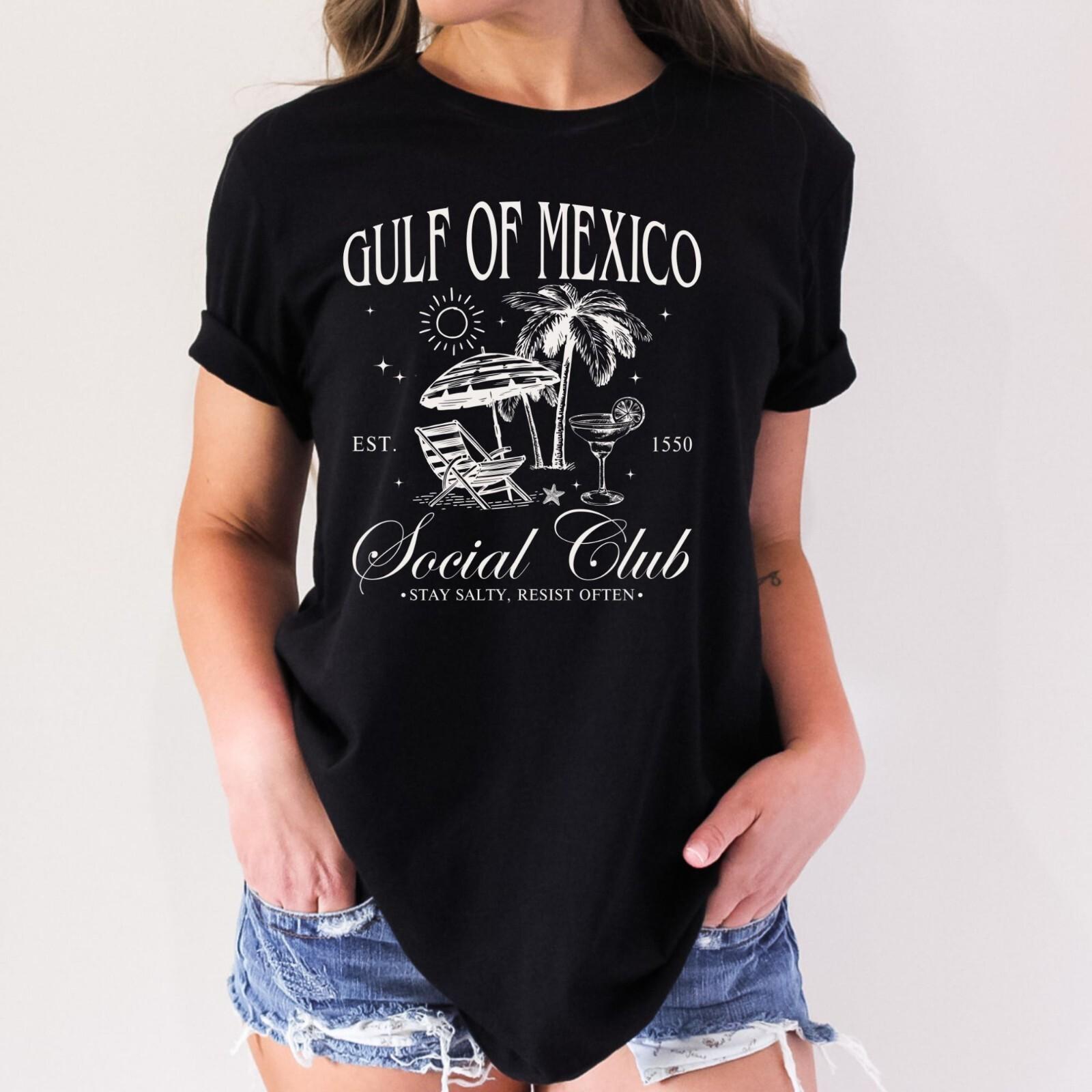 GULF OF MEXICO SOCIAL CLUB ANTI MAGA RESIST Political T-Shirt 1 XXXXL