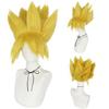 Adult Anime Synthetic Dragon Ball Z Saiyan Son Goku Gogeta Vegetto Cosplay Wig for Halloween Christmas Cosplay