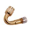 Motorcycle 45 90 135 Degree Angle Bent Valve Adaptor Extension Valve Bike Adapter Car Tyre Tube P6R4