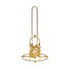 Creative Iron Tree Paper Towel Holder Free Standing Gold Vertical Paper Shelf Decorative One-handed Tear Tissue Stand For Home