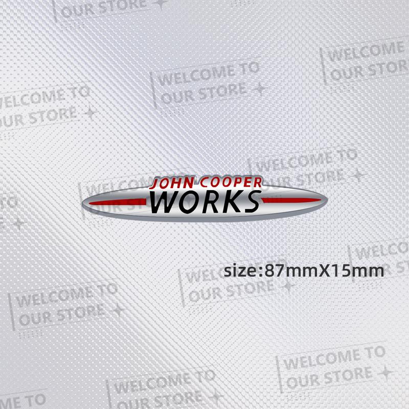Car Sticker Grille 3D Metal Logo Badge Decal Rear Trunk Emblem Sticker
