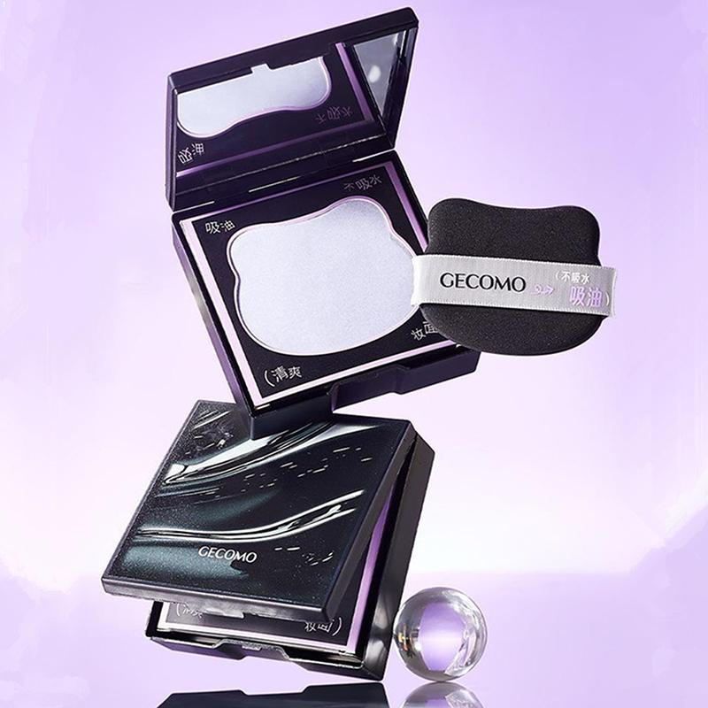 150 Sheets Extractable Oil Blotting Papers With Case Powder Puff Oil Absorbing Sheets Portable Face Blotting Papers For Make Up