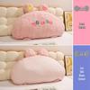 Cartoon Big-Head Fluffy Pillow: Double-Sided Cool Lumbar Support for Summer Sleep & Leg-Clamping.