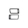 2003-2008 For Toyota Corolla Console AC L&R Air Outlet Trim Carbon Fiber Grain
