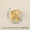 26 Letter Open-Ended Zircon Ring INS Minimalist Series Gift For Friends