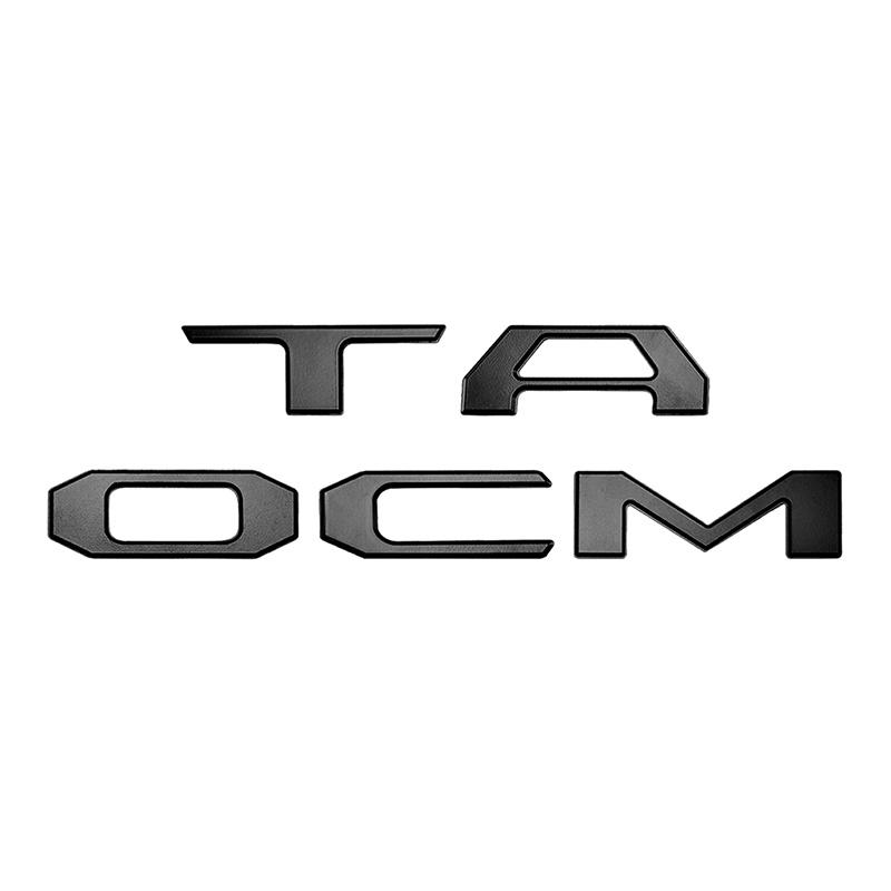 3D вставки-буквы на задний борт Tacoma для Tacoma -2019 Вставки-эмблемы