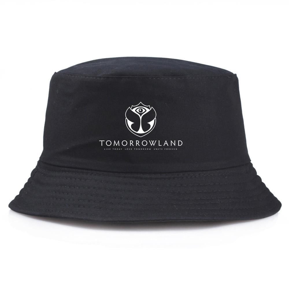 Kapelusz Bucket Hat Festiwalowy Tomorrowlands dla Unisex Kapelusze Rybackie Codzienne Podróżne Czapki Turystyczne Oddychające Zewnętrzne Niestandardowe Czapki Chroniące Przed Słońcem