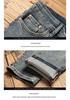 Autumn 2025 Slim Fit Men's Retro Nostalgic Jeans - Mid-High Waist, Straight Leg, Trendy Style