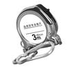 Steel Tape Measure Keychain 3meter Retro Mini Portable Clear Scale Key Chain Measuring Tool